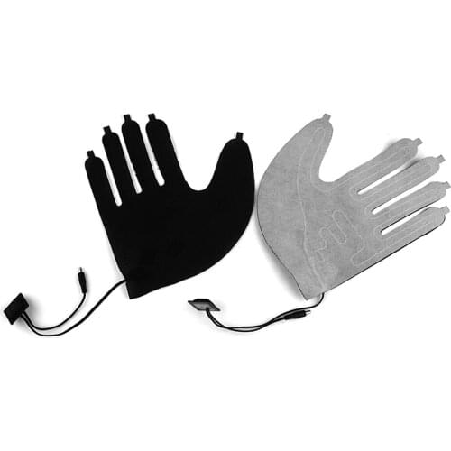 Gloves Heating Pad Lightweight Five-finger Heating Pads DC Power Supply with 3-level Thermostat Switch