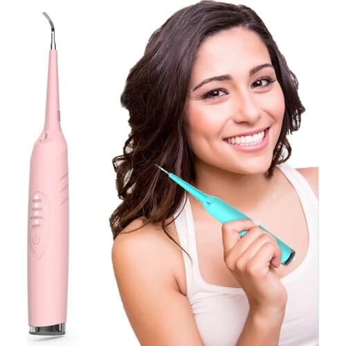 Portable Electric Sonic Dental Scaler Tooth Calculus Remover Tooth Stains Tartar Tool Dentist Teeth Whitening Oral Hygiene