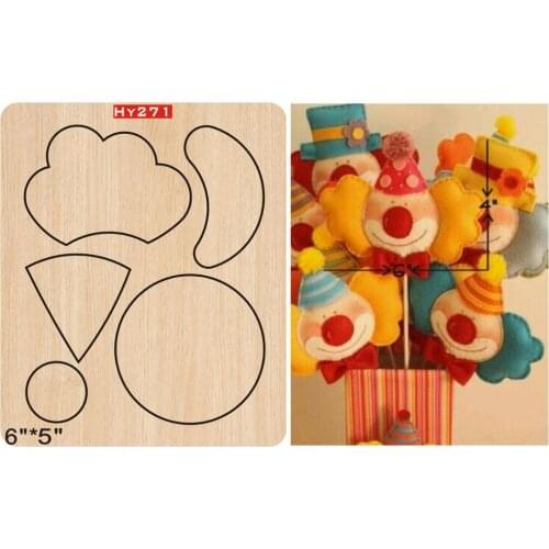 Christmas ornaments 2019 new wooden mould cutting dies for scrapbooking Thickness/15.8mm