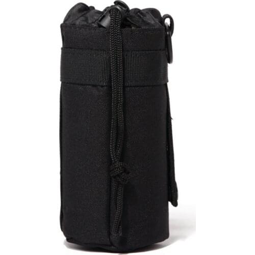 Tactical Water Bottle Pouch Molle Canteen Kettle Carrier Waist Bag Outdoor Travel Fishing Camping Hiking Hunting Water Holder