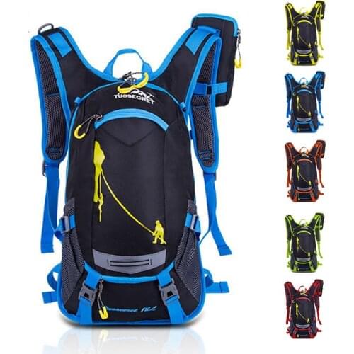 Waterproof Ultralight Bike Water Bag Cycling Backpack 18L Breathable Hike Camping MTB Mountain Bike Hydration Backpack