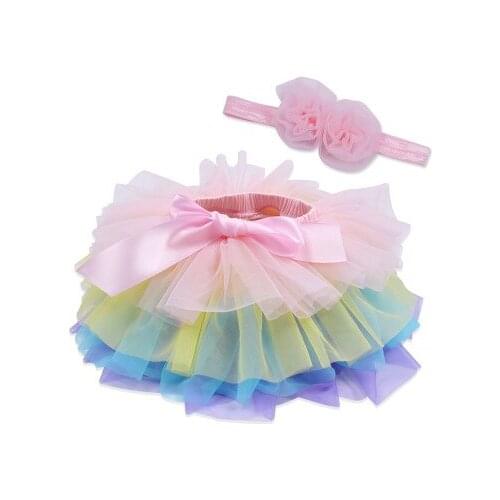 Explosion childrens clothing infant girl childrens skirt baby stitching lace bow butt pants girls short skirt