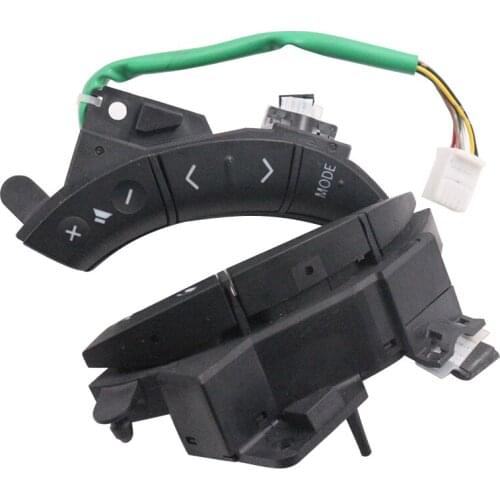 YAOPEI A Pair OEM 75B037 For Toyota Highlander Land Cruiser Steering Wheel Controls Switch black Color