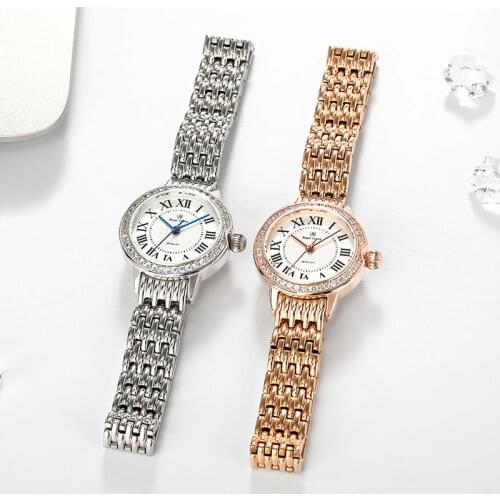 Lady Womens Watch Japan Quartz Crystal Clock Fashion Fancy Dress Bracelet Luxury Party Girl Birthday Gift Royal Crown