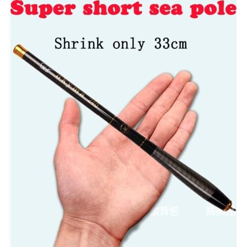 1.8m-4.5m New Carbon Fiber Telescopic Fishing Rod Super Mini Fishing Rod Telescopic Rotating Fishing Rod