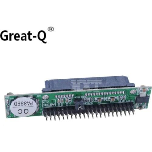 2.5" 44Pin IDE HDD Drive Male to 7+15Pin Female SATA Adapter