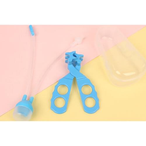 3pcs Baby Fresh Fruit Vegetable Mills Dispenser Baby Food Processor Baby Feeding Safe Baby Scissors Baby Nasal Aspirator Care