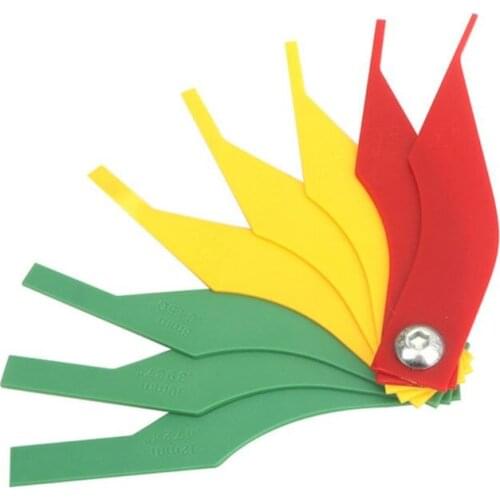 Car Brake Pad Scale Thickness Gauge Brake Block Protection Tool Feeler Detector