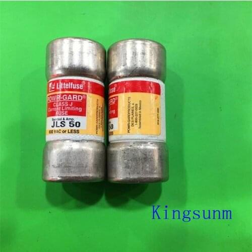 Free shipping 10pcs JLS 50 CLASS J Littelfuse Lite fuse 27X60MM 50A600V genuine