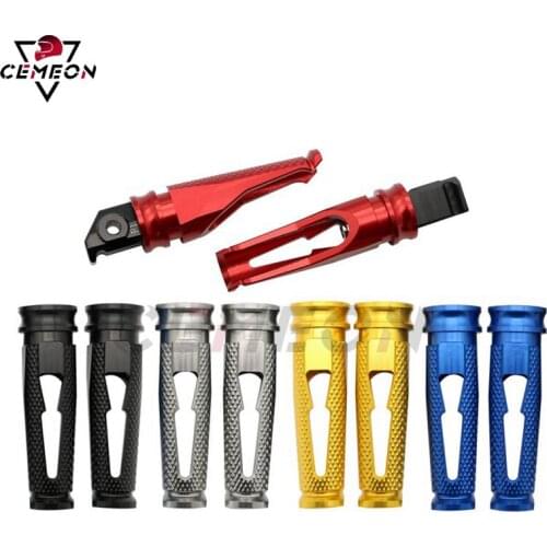 For Ducati Monster 696/796/695/659/999/999S/999R Dark 749 Motorcycle CNCaluminum rear foot nail small foot pedal passenger pedal