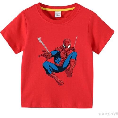 Disney Boys T Shirts Girls Birthday Cartoon T Shirt Kids Top Children Clothing Baby Boy Clothes Party T Shirt