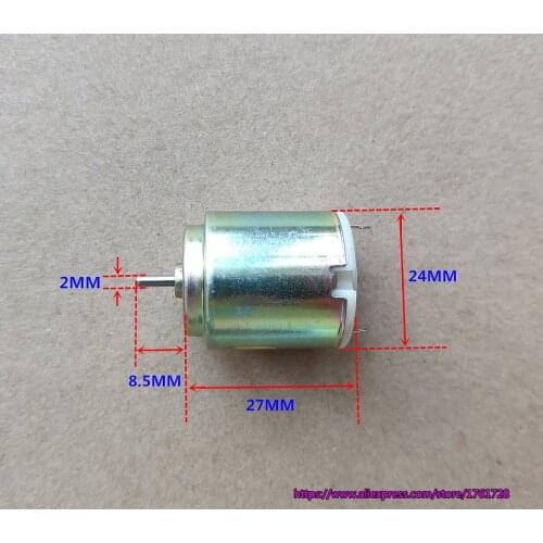 Brand new 260 micro DC motor 24*27mm RP260 motor for remote control four-wheel drive