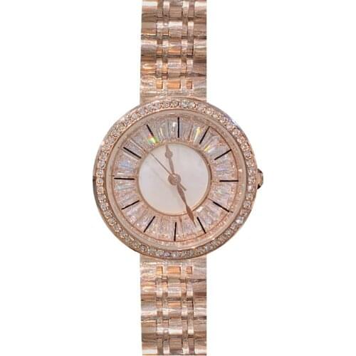 New Style Women Watches Stainless Steel Strap Watch women Rhinestone Diamond Dress Watch Student Clock Ladies Watch Reloj Mujer