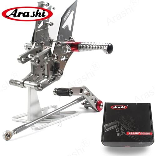 Arashi Motorcycle Foot Peg For HONDA CBR 1000 RR 2008-2011 CNC Adjustable Footrest CBR1000 CBR1000RR 1000RR 2008 2009 2010 2011