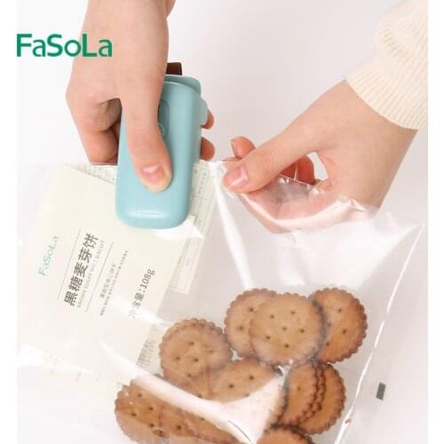 Hand pressure sealing machine small household portable plastic sealing machine plastic bag snack sealing machine sealing device