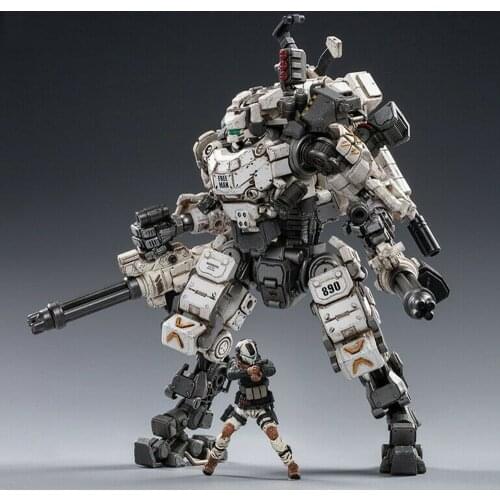 JOYTOY 1/25 JT0425 Steel Bone Armor White Ver. PVC Action Figure Collectible