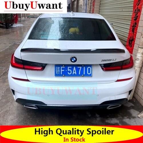 PRO Style Carbon Fiber Rear Trunk Spoiler For BMW New 3 Series 320i 330i 335i 340i 2019 2020 Year G20 PRO Styling Spoiler Wing