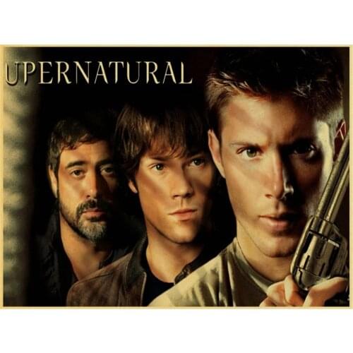 Supernatural DIY Embroidery Cross Stitch 11CT Kits Needlework Craft Set Cotton Thread Printed Canvas Home Decoration Room