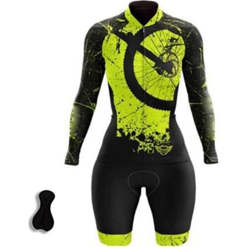 Womens Triathlon Short Cycling Jersey Sets Shirt Tight Cycling Jersey Womens Clothing Feminino Cycling Jersey Set