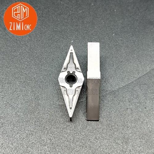 10pcs VNMG160404-MA Cermet Inserts Carbide Cutting Inserts For Machining Steel Parts VNMG331 Lathe Accessories CNC Lathe Knife