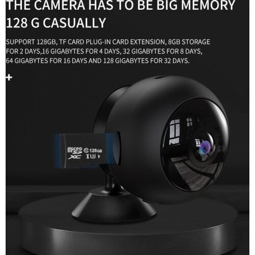 1080P Wireless Mini WiFi Camera Home Security Camera IP CCTV Surveillance IR Night Vision Motion Detect Baby Monitor P2P CCTV