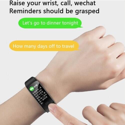 50% Off Smart Bracelet TFT Color Screen IP68 Waterproof 0.96 Inch Heart Rate Monitoring Sport Watch for Fitness