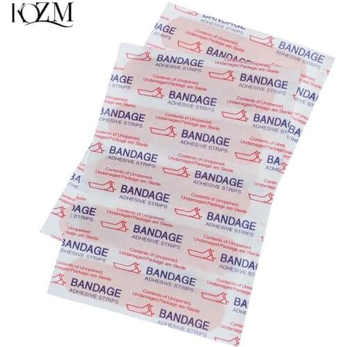 50Pcs Bandage 72 * 19mm External Dressing Band Aid Kit Accessories