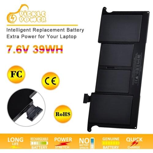 A1406 A1495 Laptop Battery for MacBook Air 11'' A1465 A1370 (Mid 2011 2012 2013 Early 2014 2015 Version) MC968 MD223