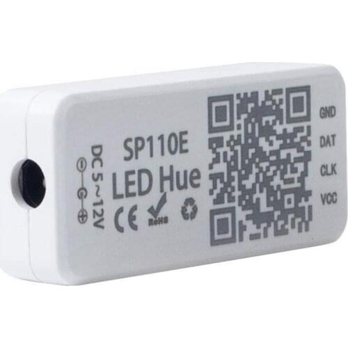 ABSF WS2812B SK6812RGB SK6812RGBW Bluetooth SP110E Mini Controller, Support ALL LED Strip/Module Light/Panel/String, IOS/Android