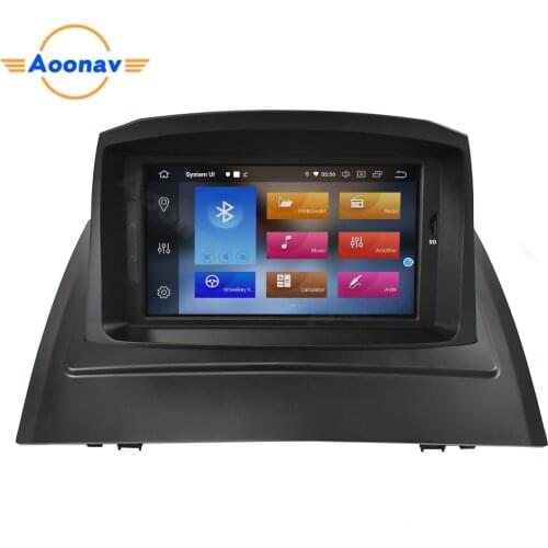 2din Android 10.0 Car Radio Car Multimedia player Audio DVD Player For Renault Megane 2 2002-2008 car stereo headunit