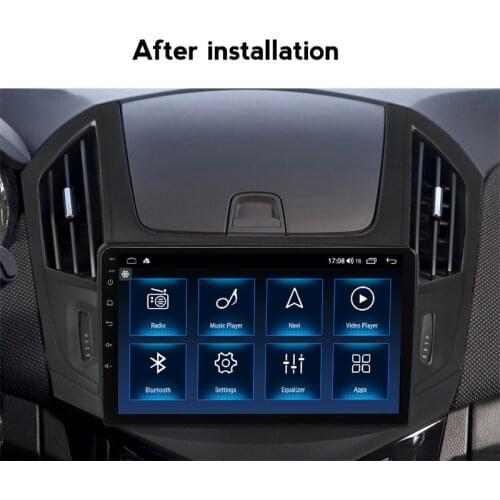 Android 10.0 Car Multimedia Player For Chevrolet Cruze J300 J308 2012-2015 Autoradio GPS Navigation Carplay WIFI DSP IPS Screen