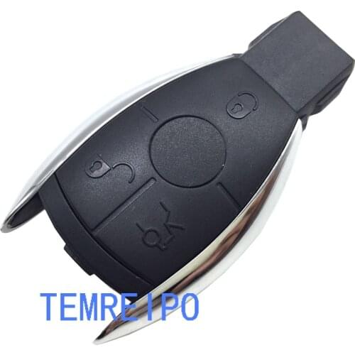 3 Buttons Remote Car Key Case Shell fit for mercedes Benz E C R CL GL SL CLK SLK Case No chips inside