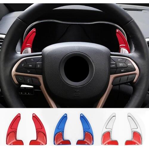 Paddles Shift For Jeep Cherokee KL 2019 Grand Cherokee WK2 Summit Trailhawk 2014 Car Steering Wheel DSG Shifter Extend Accessory