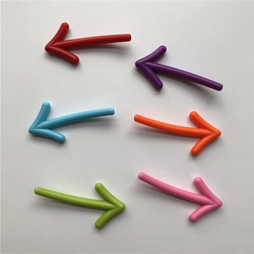 Fridge magnet message post arrow clound kids like whiteboard colorful early education cute message sticker creative paste