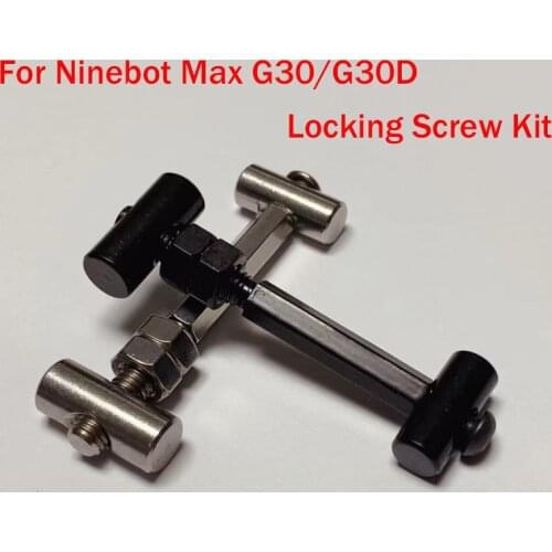 Shaft Locking Screw Kit For Ninebot Max G30/G30D Electric Scooter Locking Screw Folding Handle Place Eye-Screw Nuts Replacement