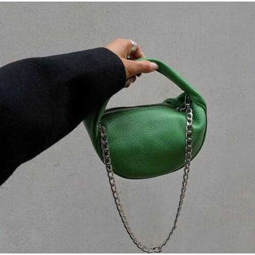 2021 New Fashion Chain Mini Bag One Shoulder Saddle Bag For Girl