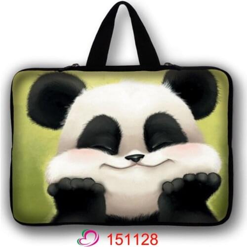 Panda For Samsung Galaxy Tab A 10.1 2020 Case Tablet 10 9.7 Netbook Sleeve Bag Cover Funda Portatil Bolsas For Lenovo Huawei