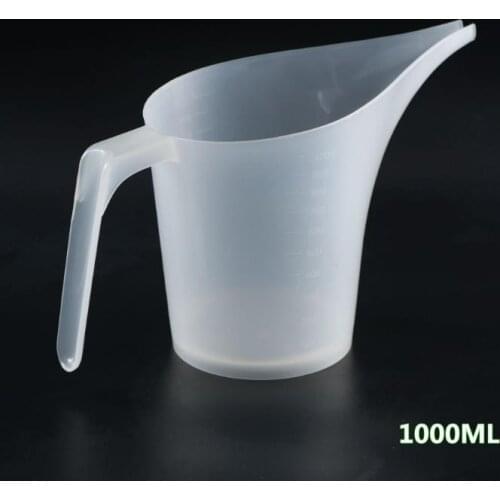Plastic Tip Mouth Plastic Measuring Jug Cup Graduated Surface Cooking Kitchen Baking Tool Large Capacity SN367