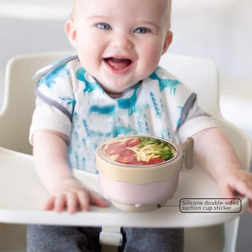 1pc Baby Feeding Tableware Anti-slip Pads Two-sided Suction Cup Children Silicone Dish Dining Cup Double Sucker Mats Coasters