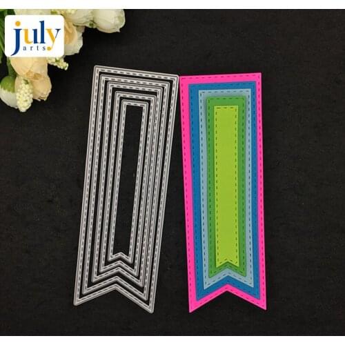 Julyarts Carbon Steel Material Frame Cutting Embossing Irregular Figure Cutter Paper Silver Cutting Metal for DIY Scrapbooking