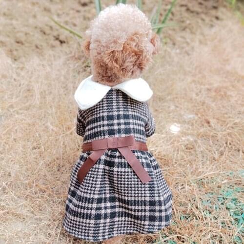 Luxury Dog Pomeranian Clothing Princess Winter Autumn Party Pet Puppy Costumes For Little Small Medium Animal Cat Dresses Pugs