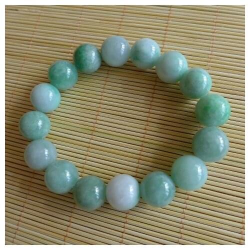 Certified 100% Natural A Emerald Jade Pendant~Bracelet Bead free shipping