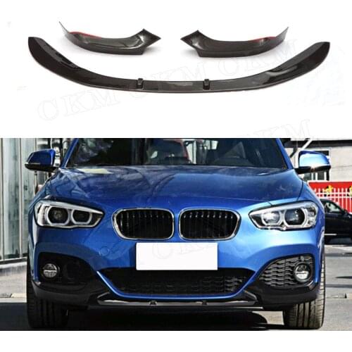 ABS Material Front Bumper lip Chin Spoiler For BMW 1 Series F20 F21 M Sport 2015-2018