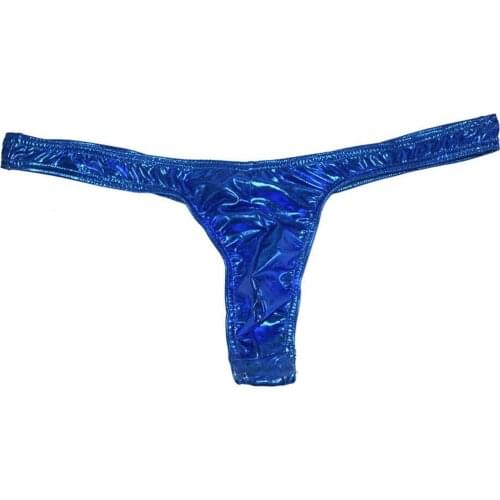 Men Sexy Thong Low Waist Three-Dimensional Bulge Pouch Elastic T Pants Male Brief Bikini Underwear Summer Sexy Underpants Pantie