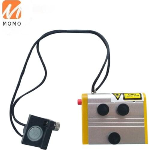 Elevator guide rail alignment , Laser guide rail alignment