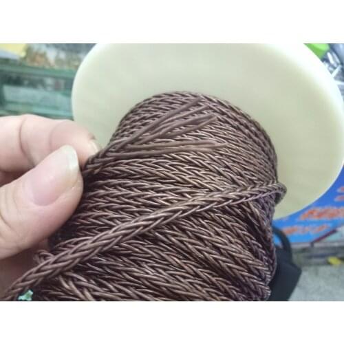 1 Reel DIY 8-core Earphone Audio Upgrade cable for headphone Headset Single Crystal Copper 25M New