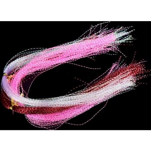 10Bag / Pack New Sale Mixed Color Fly fishing crystal flash fishing line fly fishing tying material thread