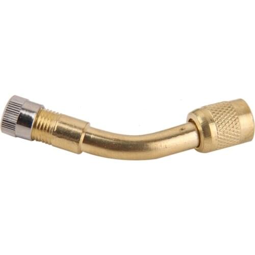 4* Universal 135Degree Metal Tyre Valve Extension for Motorcycle Car Scooter