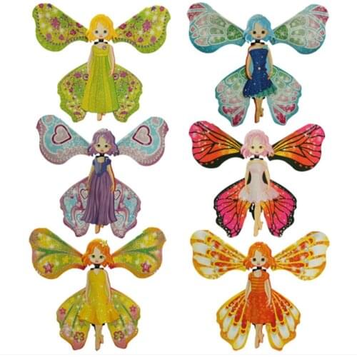 6pcs Magic Flying Butterfly Fairy Magic Tricks Illusions Props Magician Street Gimmick Easy To Do Kids Toy Wedding Decoration