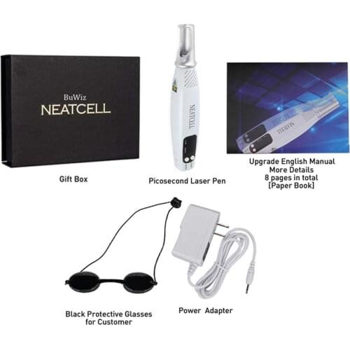 Beauty Instrument Equipment Laser Freckle Removal Machine Skin Mole Dark Spot Tattoo Remaval Pen Salon Handheld Picosecond Pen